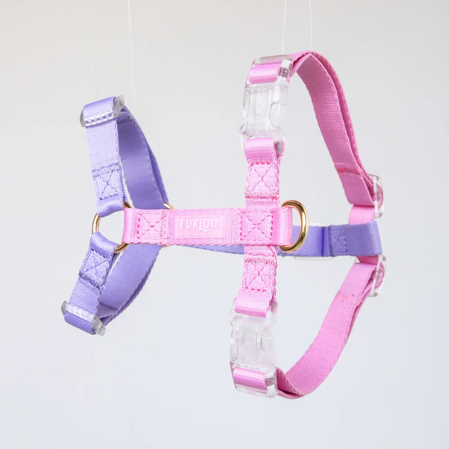 Lavender + Pink – Furlou Strap Dog Harness