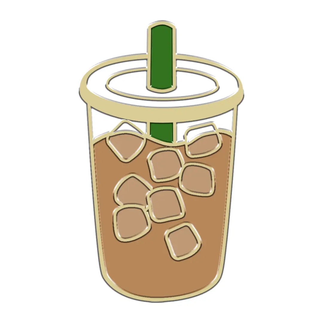 Furei Moodies Collar Charm – Iced Coffee