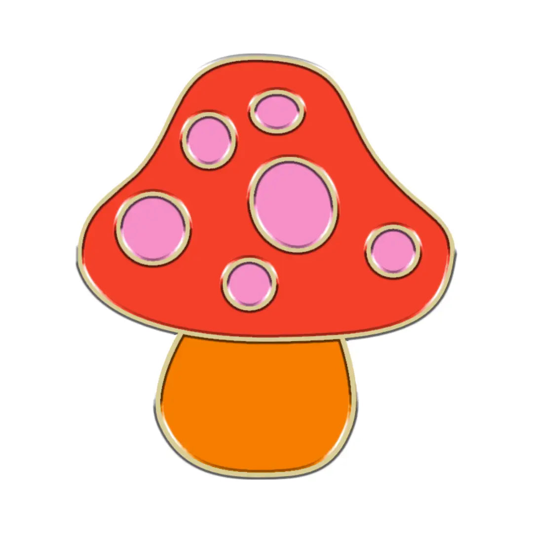 Furei Moodies Collar Charm – Red Mushy