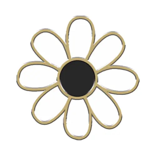 Furei Moodies Collar Charm – White Daisy