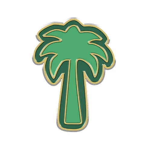 Furei Moodies Collar Charm – Palm Tree