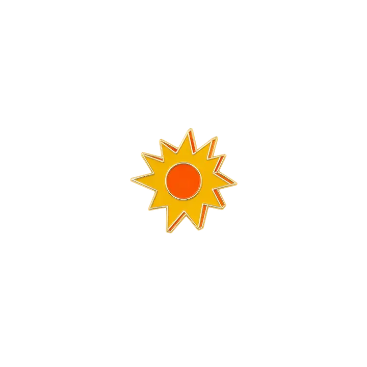 Furei Moodies Collar Charm - Mini Sun