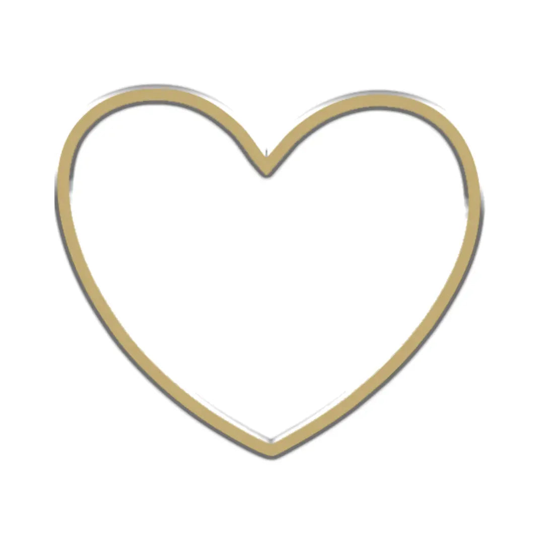 Furei Moodies Collar Charm – White Heart