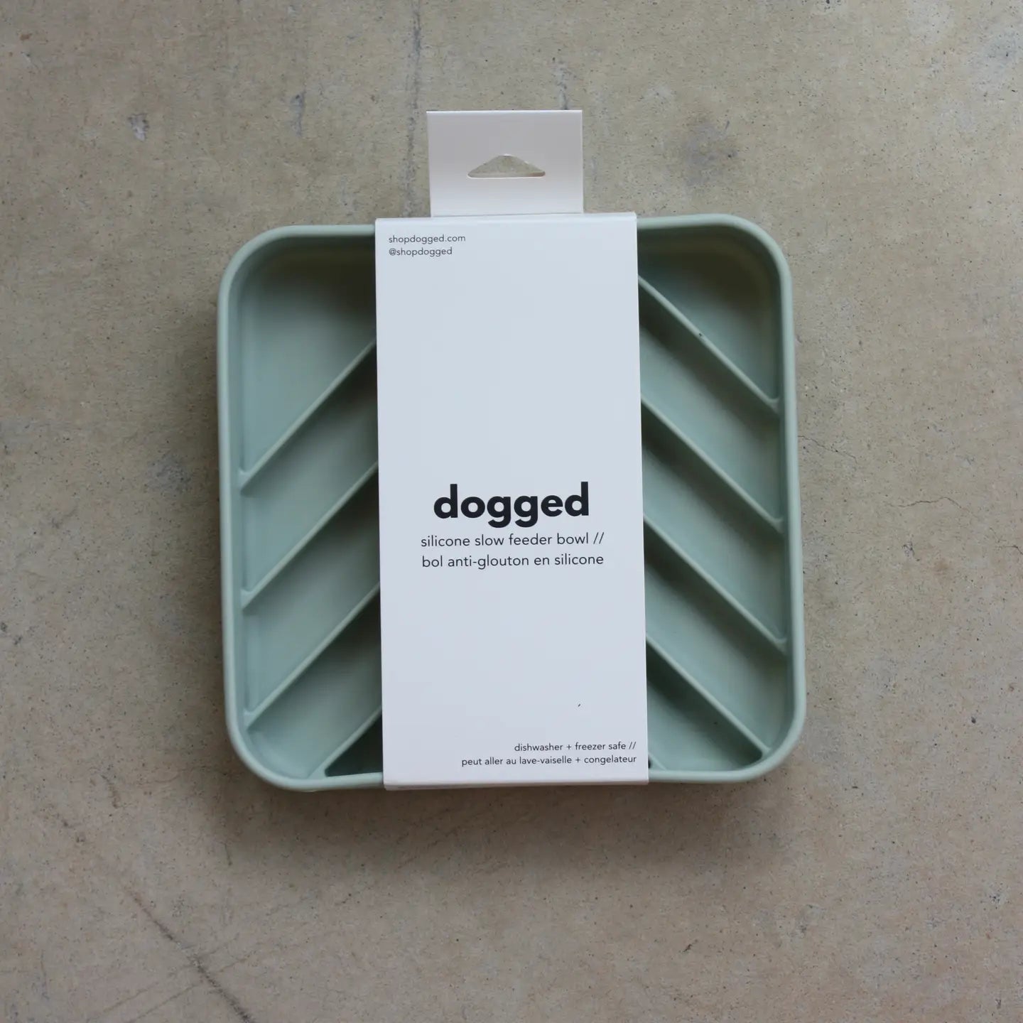 Chevron Slow Feeder Bowl