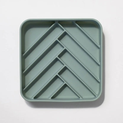 Chevron Slow Feeder Bowl